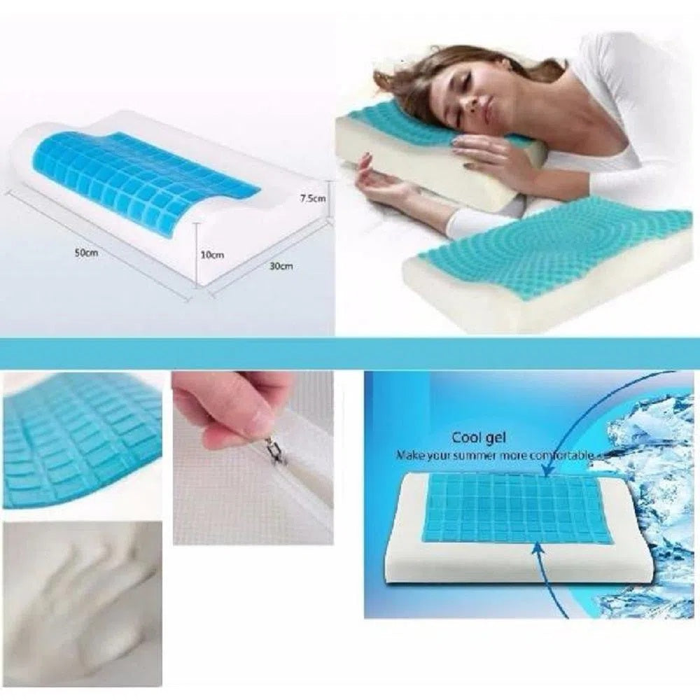 Combo X Dos Almohada Cervical - Memory Foam