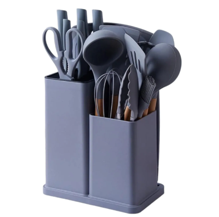 Set de Utencilios de Cocina de Silicona 19 PC