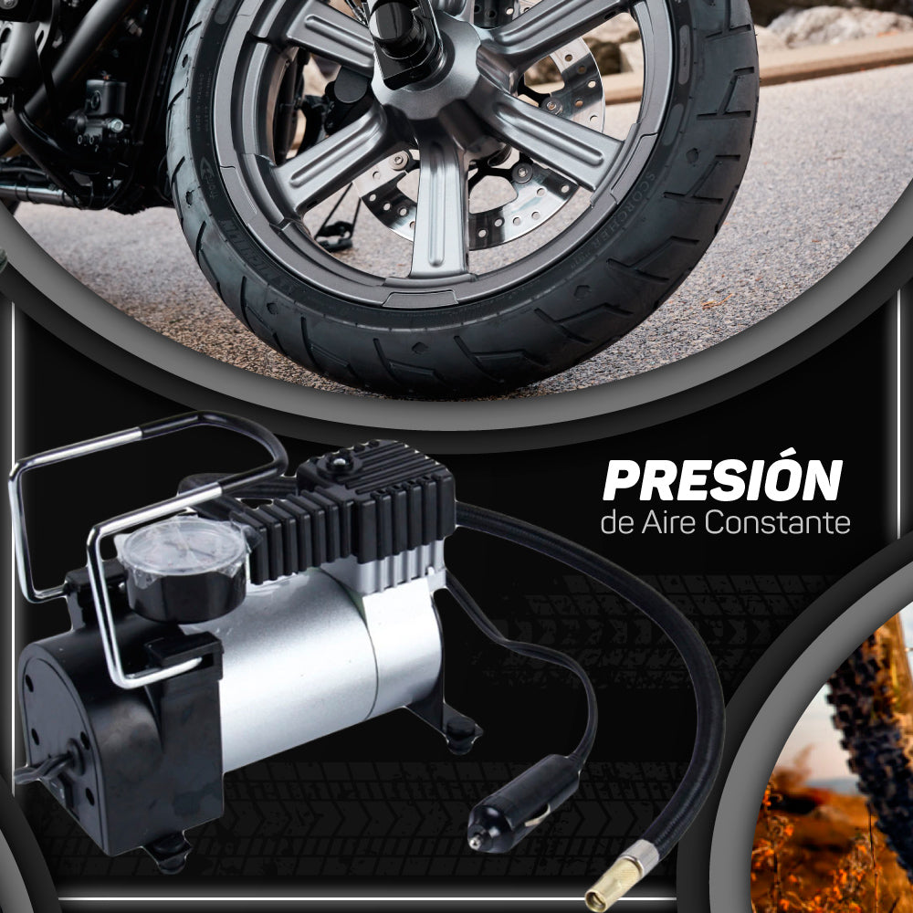 Compresor De Aire Carro Moto Biciccleta