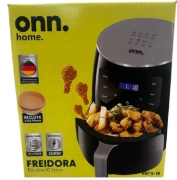 Freidora de 10 Litros Air Fraer Negro