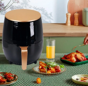 Freidora de 10 Litros Air Fraer Negro