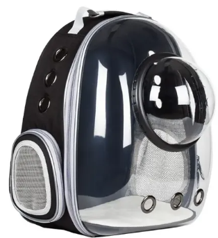 Maleta con capsula para mascotas