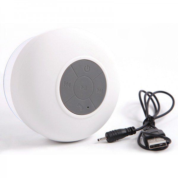 Parlante Alta Voz Recargable Ducha Bluetooth Resiste Agua