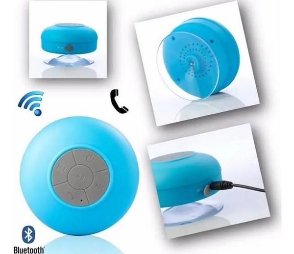 Parlante Alta Voz Recargable Ducha Bluetooth Resiste Agua