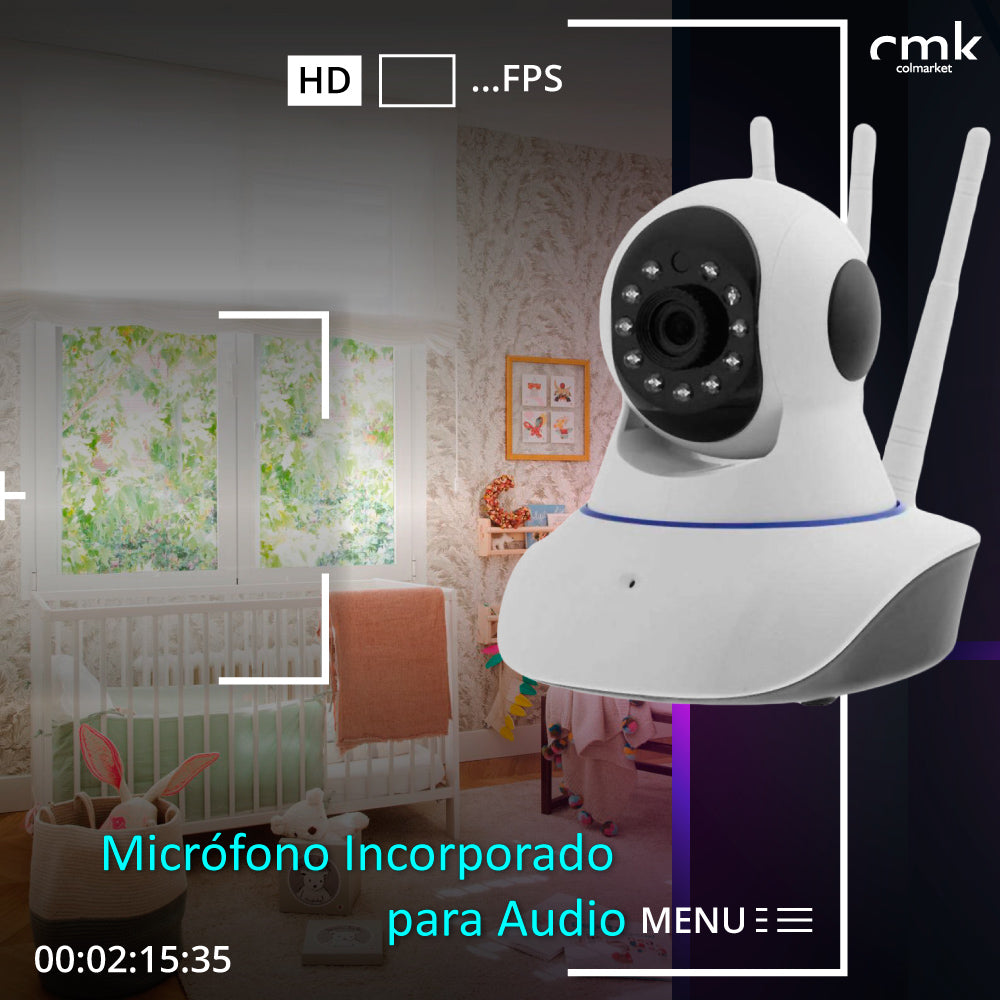 Camara 3 Antenas 360