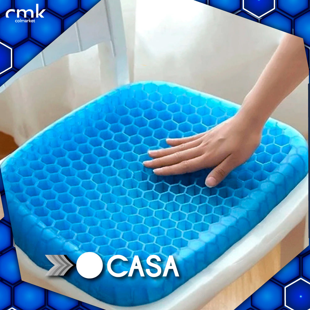 Cojin de gel almohadilla  relajante para silla
